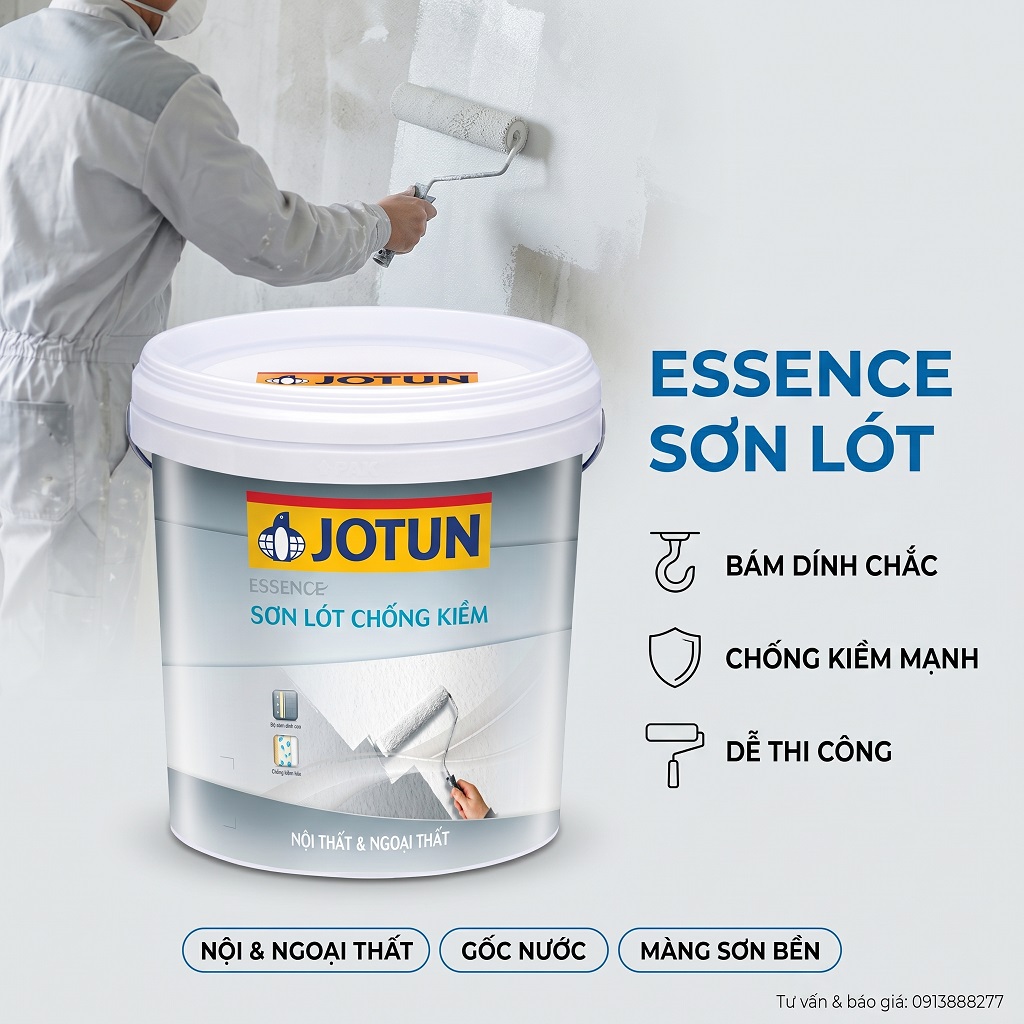 Sơn Lót Jotun Essence Chống Kiềm 17L