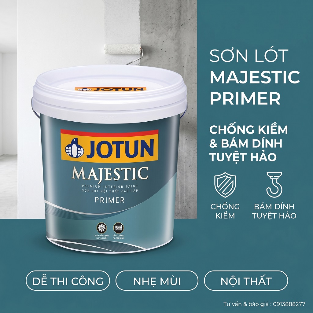 Sơn Lót Jotun Majestic Primer 17L