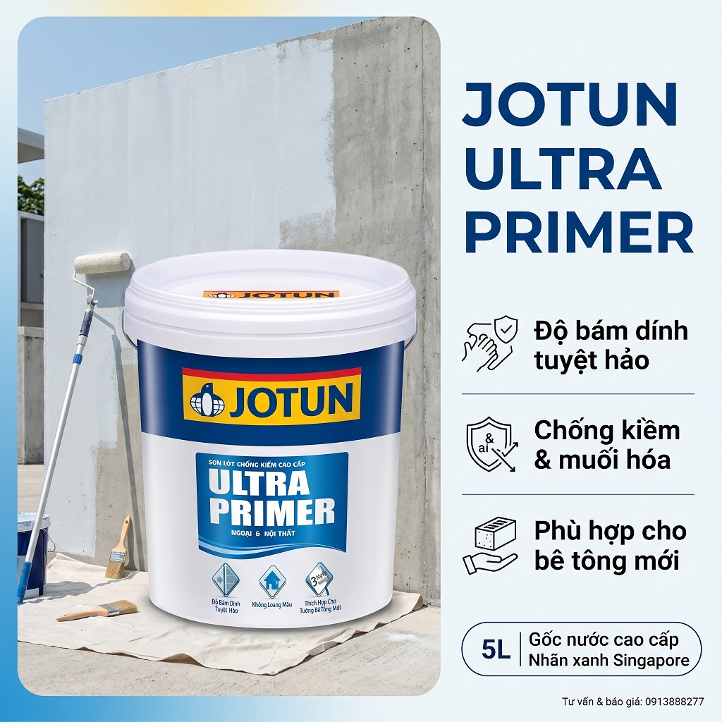 Sơn Lót Jotun Ultra Primer Ngoài Trời 17L