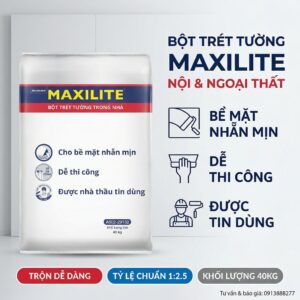 Bột Trét Tường Maxilite A502-29137 40kg