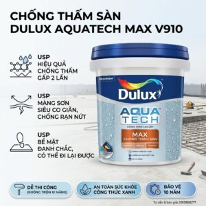Sơn Chống Thấm Sàn Dulux Aquatech Max thùng 20kg