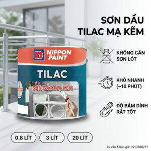 Sơn dầu Nippon Tilac Mạ Kẽm