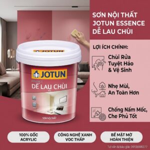 Sơn Jotun Essence Dễ Lau Chùi 17L