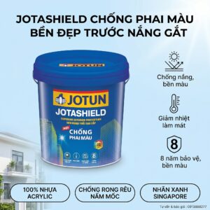 Sơn Jotun Jotashield Chống Phai Màu Ngoài Trời 15L