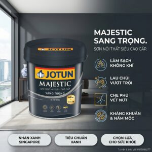 Sơn Jotun Majestic Sang Trọng Bóng 15L