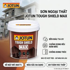 Sơn Jotun Tough Shield Max Ngoài Trời 17L