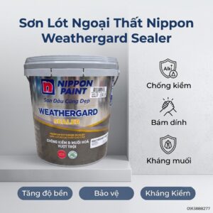 Sơn Lót Ngoại Thất Nippon Weathergard Sealer