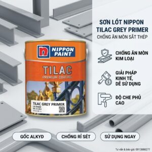 Sơn Lót Nippon Tilac Grey Primer