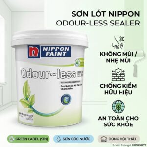 Sơn Lót Nội Thất Nippon Odour-less Sealer 18L
