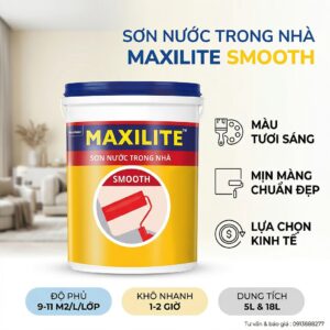 Sơn Maxilite Smooth Kinh Tế 18L