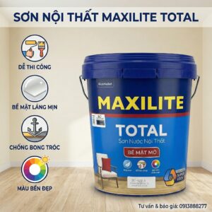 Sơn Maxilite Nội Thất Total 15L