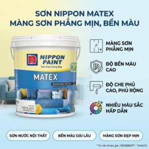 Sơn Nippon Matex Nội Thất 17L