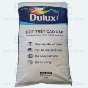 Bột Trét tường dulux trong nhà và ngoài trời A502