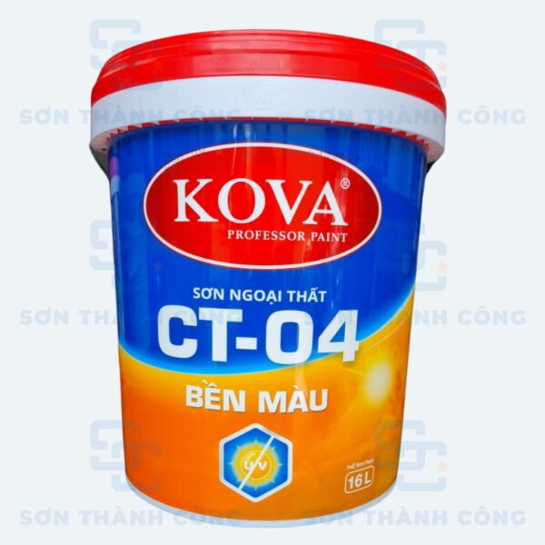 Sơn ngoại thất KOVA CT-04 BỀN MÀU