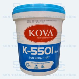 Sơn Kova K5501 Ngoại thất Bóng Mờ